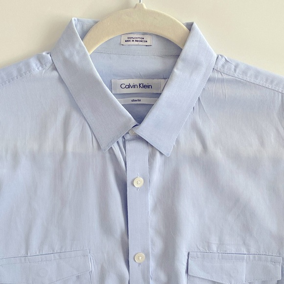 Calvin Klein BCBG Button Down Shirts Set Bundle of 3 - Picture 6 of 8